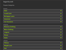 Tablet Screenshot of lagarta.net